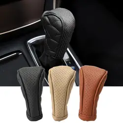 Car Handbrake Cover Vehicles Interior Decor Accessories Handbrakes Protective Covers Comfortable Grip Auto-Shift Gear Cover