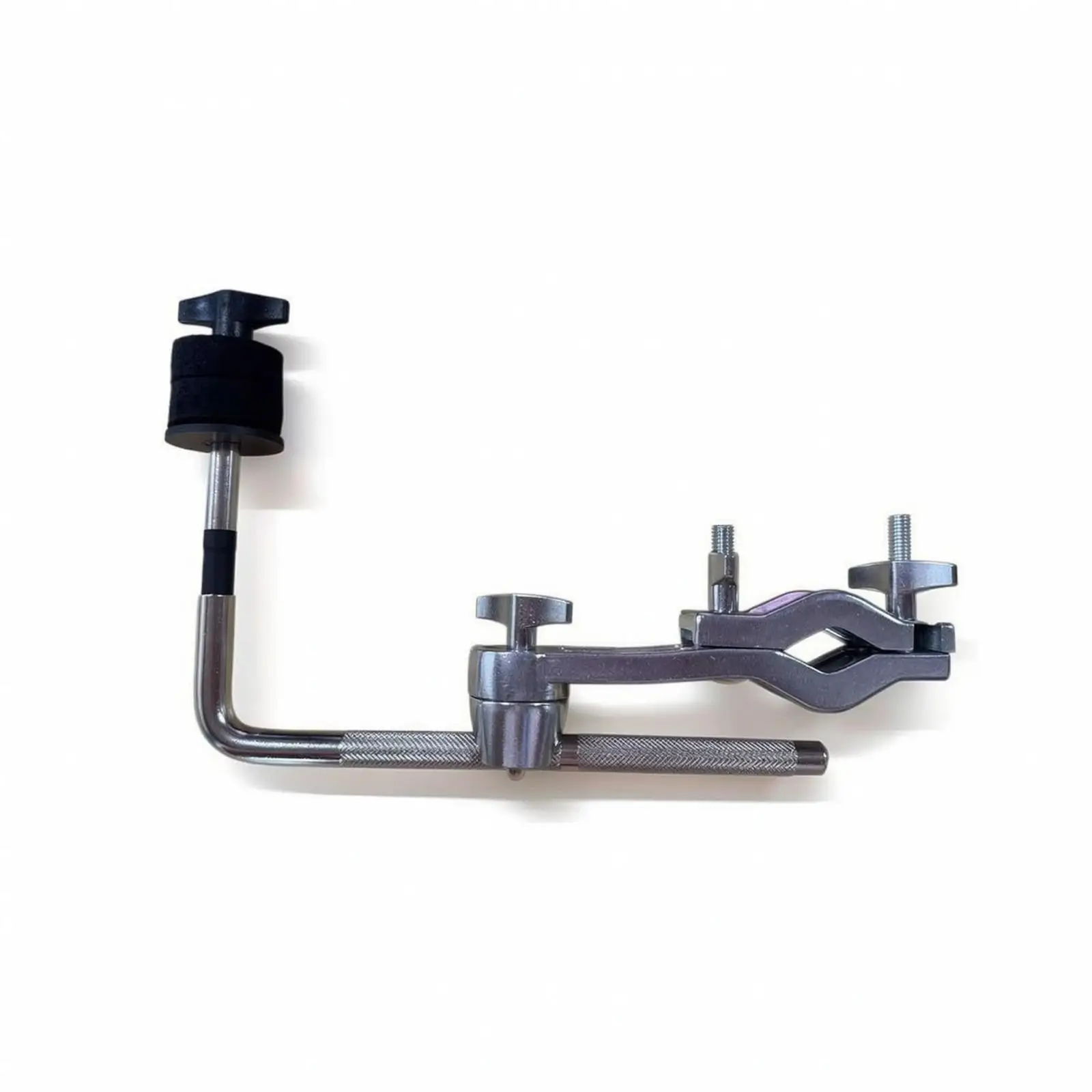 Percussion Clamp with Extension Rod Adjustable Drum Clamp with Rod Knurled