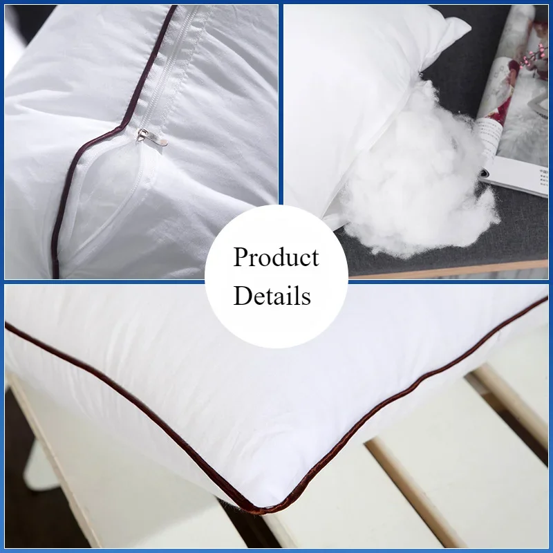 Brushed Fabric Pillow Core 40x40/50x50/60x60/35x55cm Solid Cushion Core Head Waist Pillow Inner PP Cotton Filler Cushion Filling