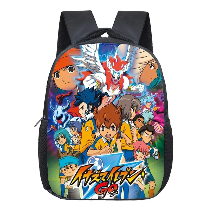 Inazuma Eleven Go Galaxy-mochila escolar de Manga para niño y niña, mochila informal de fútbol, Mochilas DIY, mochila escolar para estudiantes