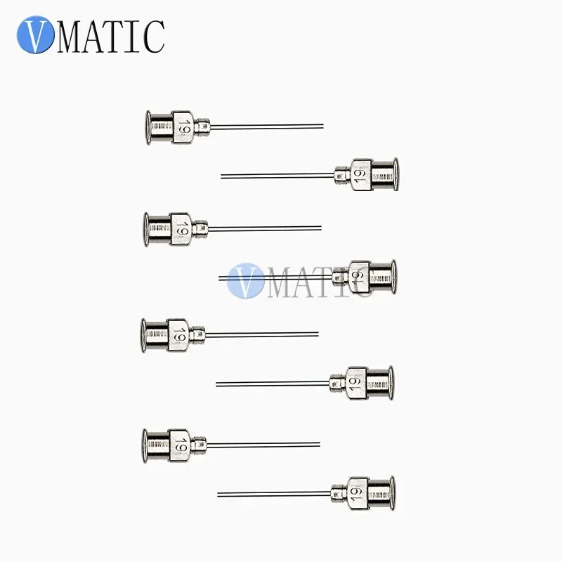 High Quality 12Pcs 1 Inch Length 19G Blunt Stainless Steel Dispensing Tips Dispenser Syringe Needle With Factory Price