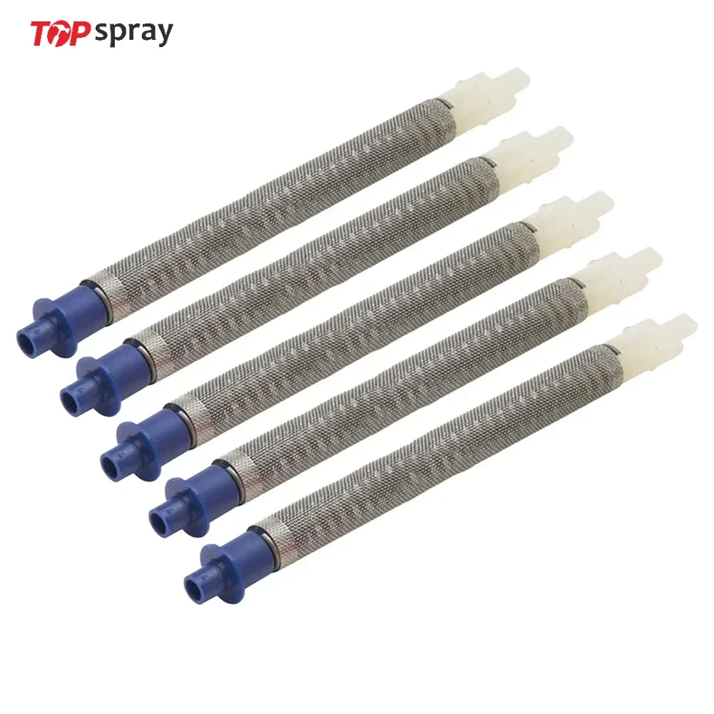 5pcs 60/100 Mesh Airless Paint Spraying Tool Filter Pump Guns Filters For Filter Paint Prevent Nozzle Blockage Tools