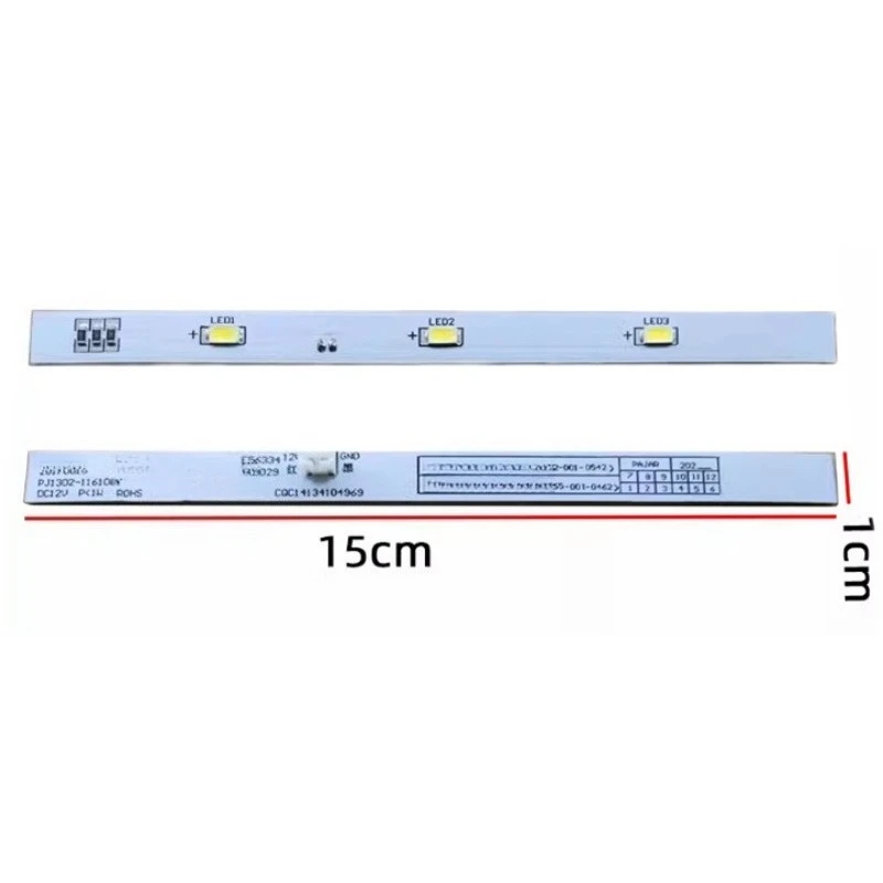 Светодиодная лента для холодильника 12 В, 3 лампы, охлаждающее освещение для BCD-469