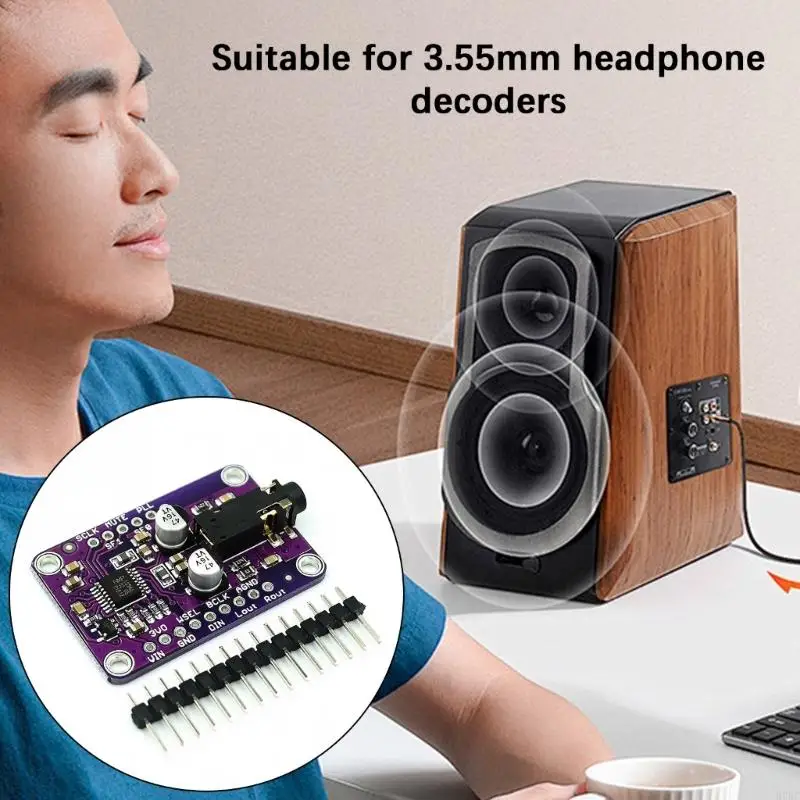 Moduł dekodowania H7BC UDA1334A I2S z synchronizacją zegara PLL