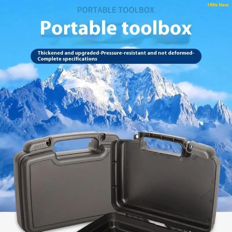 U1JB Долговечности PP Пластиковая ящик для инструментов Организаторы для профессионалов и энтузиастов DIY