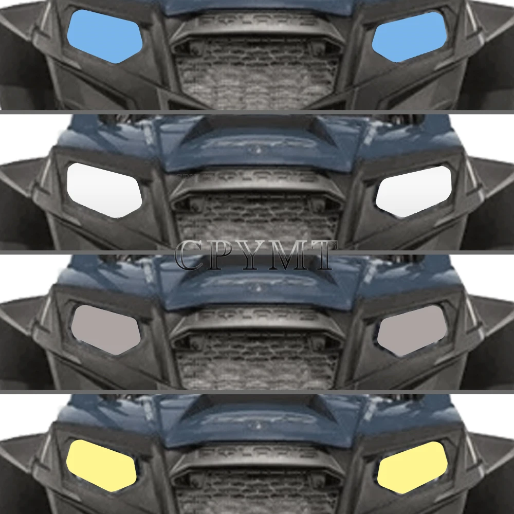 

Motorcycle Headlight Film Sticker Decal Transparent film PVC film Fit For POLARIS RZR 4 S XP 800 900 Polaris RZR 570