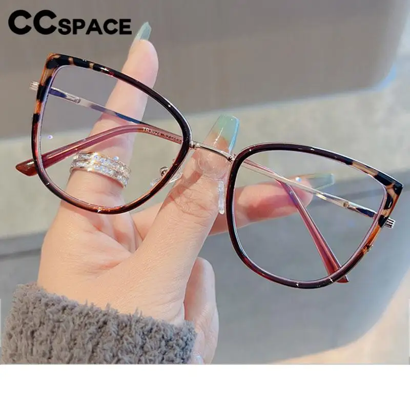 

P57495 Metal Cat Eye Photochromic Reading Glasses Women Comfortable Spring Hinge Presbyopia Eyeglasses +50+100+150+200+300+350