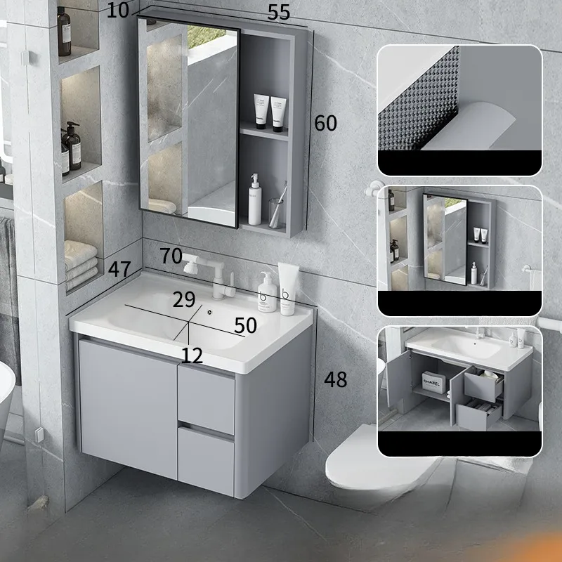 

Шкаф для ванной комнаты, умывальник, комбинированный ящик, керамический туалетный столик для ванной комнаты Armarios Almacenaje Muebles Para El Hogar, мебель для дома