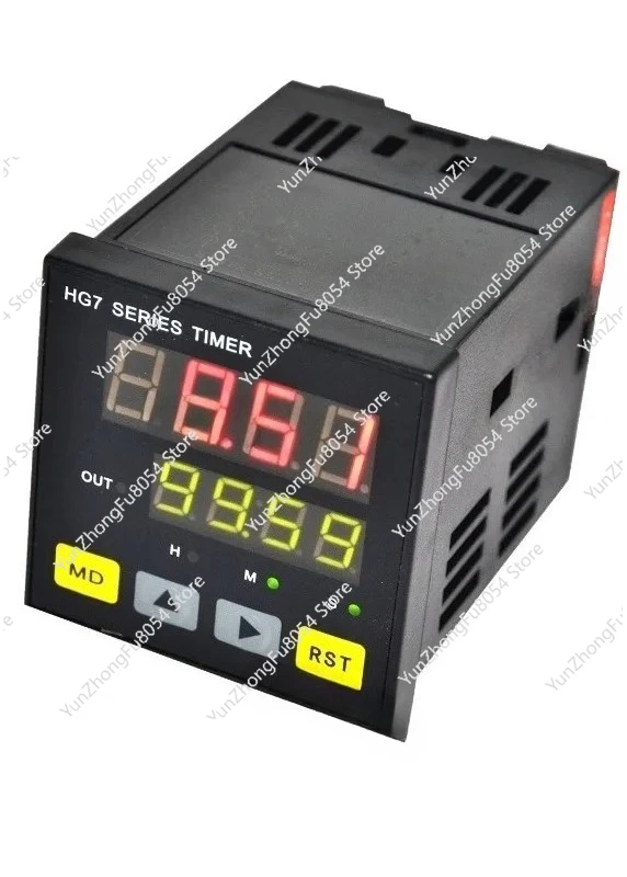 

HG7-RB40 HG9 HG4-RB40 multifunctional time relay with four digit dual digital display and one in stock