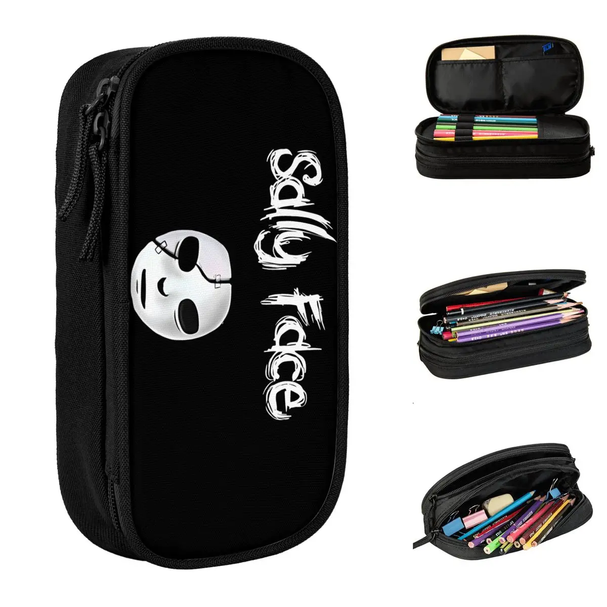 

Sally Face Game Accessories Pen Box Large-capacity Office Supplies Pencilcase Perfect Gifts