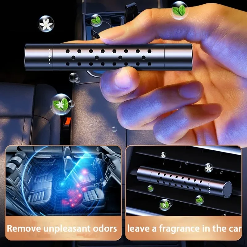مخرج هواء داخلي للسيارة مثبت على السيارة، مستلزمات عطر متينة، عطر صلب مستعمل للسيارة، ملحقات تزيين العطور