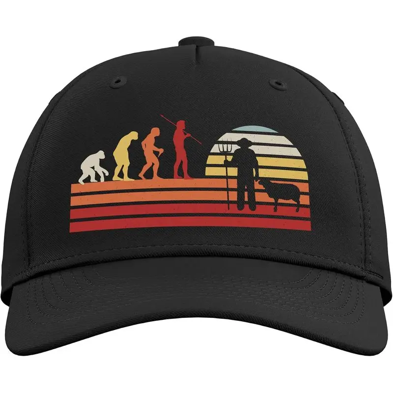 Retro Sheep Farmer - Lamb Wool Farm Vintage Farming Adjustable Baseball Hat