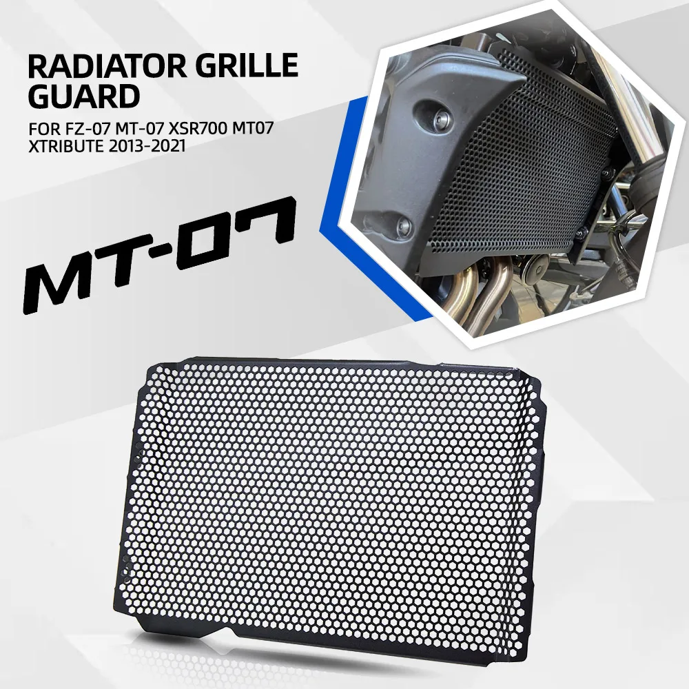FOR Yamaha FZ-07 MT-07 XSR700 MT07 XTribute 2013 2014 2015 2016 2017 2018 2019 2020 2021 Radiator Grille Guard Protector Cover