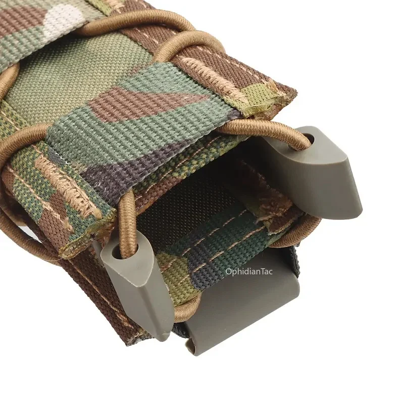 Premium Molle Flashlight Pouchs Torch Holder Magazine Pouch 9mm Pistol Single Mag Bag Hunting Knife Holsters Shooting Airsoft