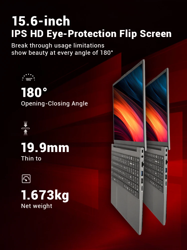 Ноутбук Firebat AS1 AMD Ryzen5 7430u, процессор 15,6 дюйма, 16 ГБ ОЗУ, SSD, 512 ГБ, легкий бизнес-компьютер, Windows, ноутбук BT5.2 WiFi6