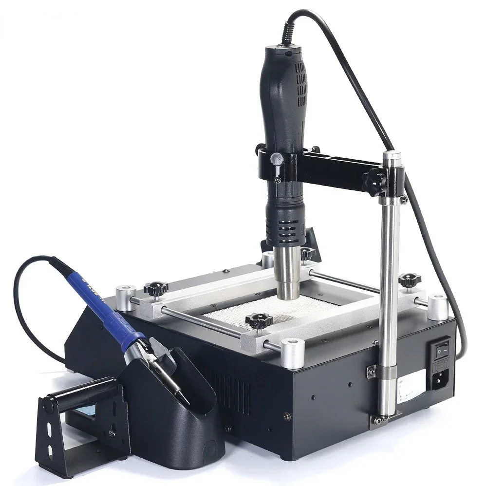 Hot selling and durable BGA hot air soldering station WEP 853AAA+ preheat 3 in 1 functional rework station