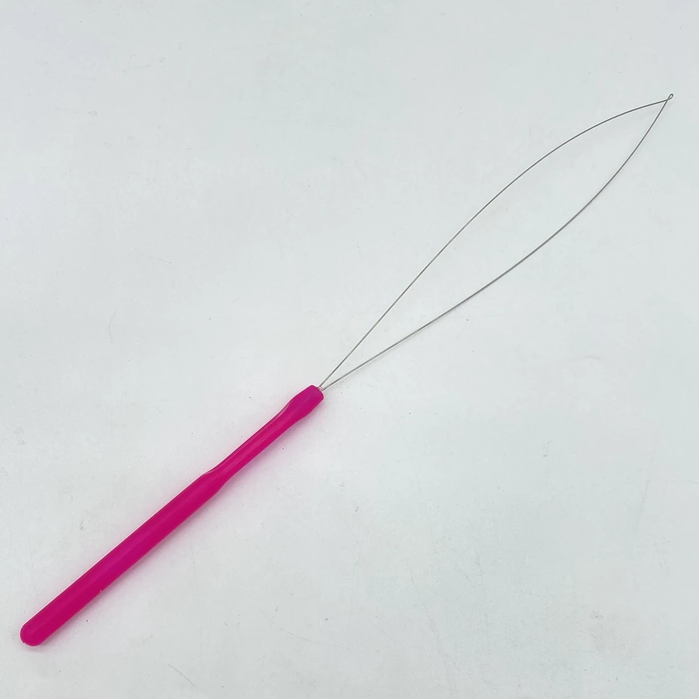 40 Pcs Plastic Hook Needle Loop Threader