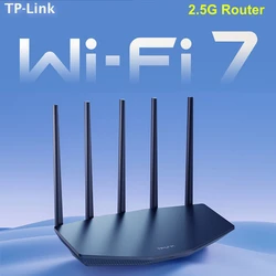 Tp-link-ギガビットイーサネットポート,インターネット接続,高速,2つのLANポート,変換アクセラレーション,Wifi7,be3600,2.5g