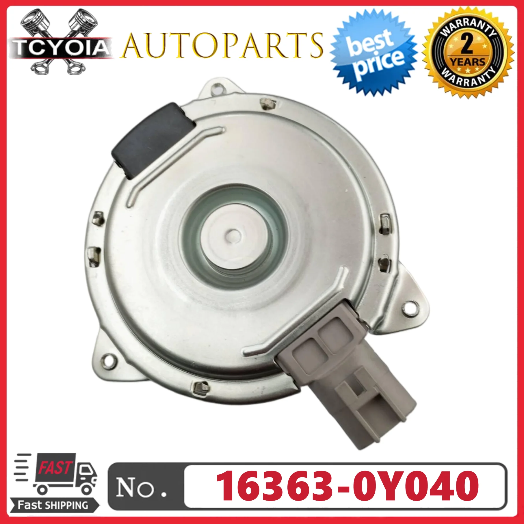 

Вентилятор охлаждения двигателя 16363-0Y040 163630Y040 для TOYOTA VIOS YARIS 2013-