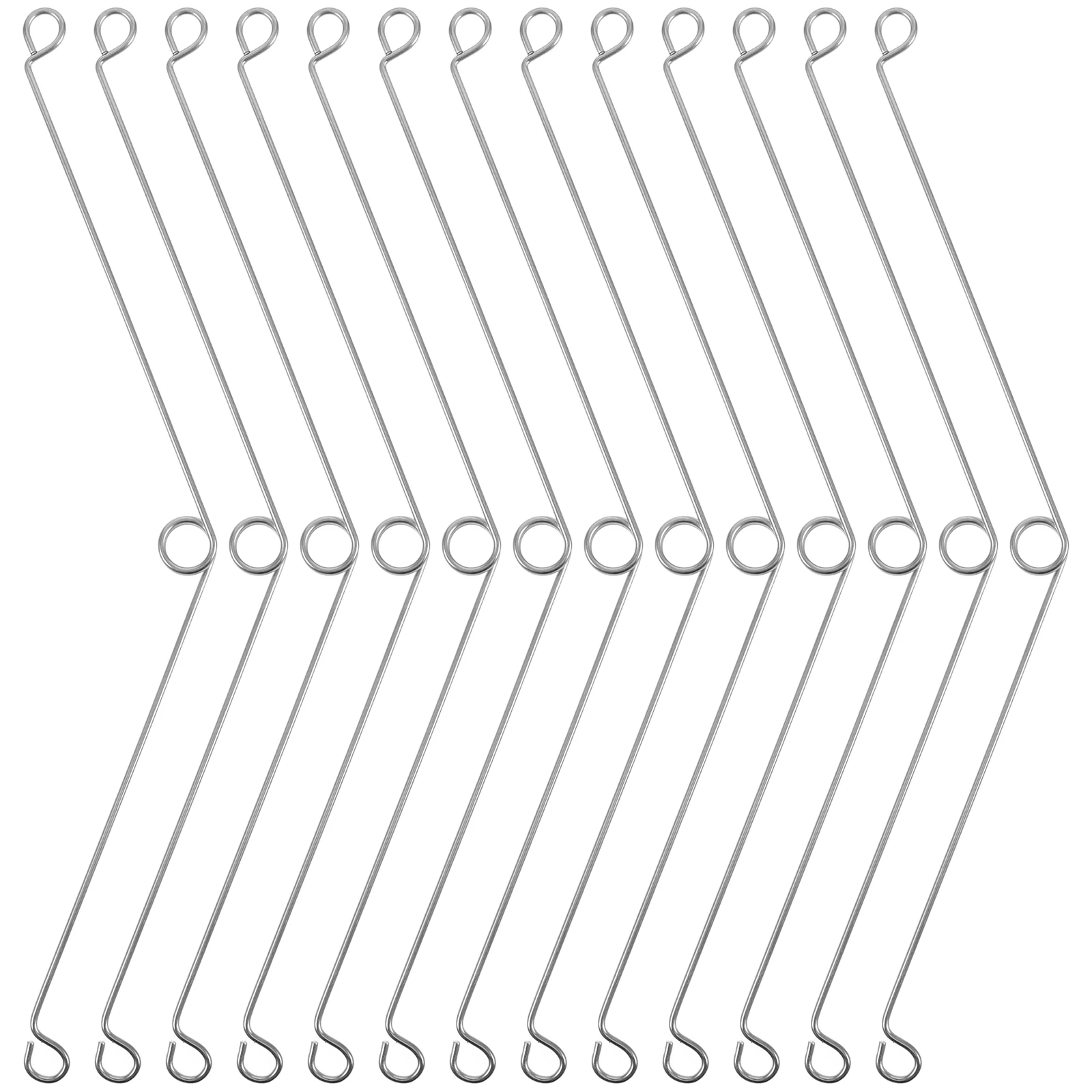 

20pcs Recessed Lighting Clips Stainless Steel Springs Durable Mechanical Support Hardware Home Office Trims Covers Accessories