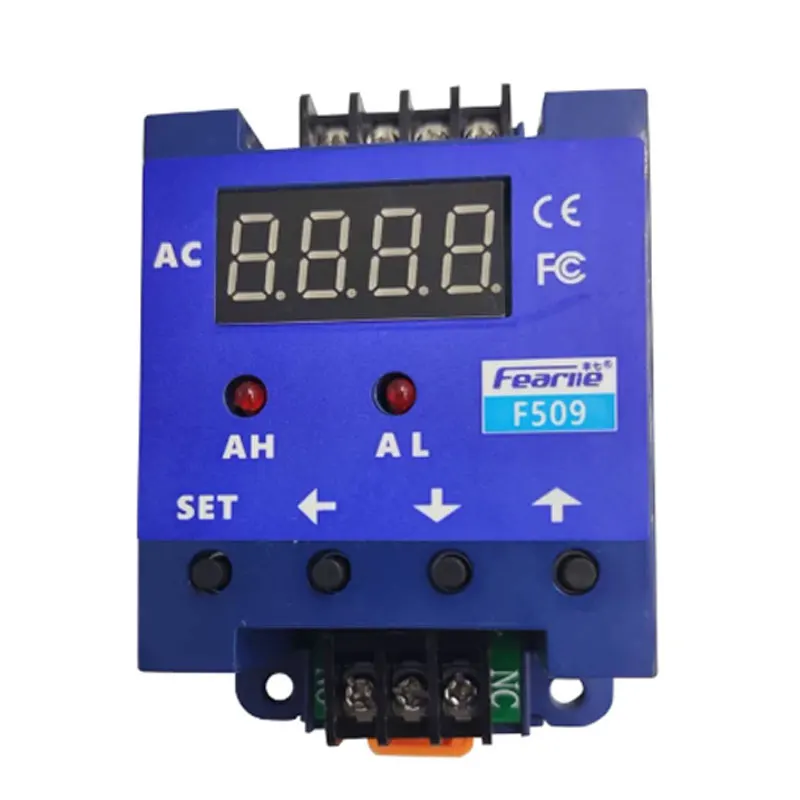 AC 50A 100A 200A 400A Intelligent Digital Display Ammeter Protector Limit Current Controller Overload Alarm Relay