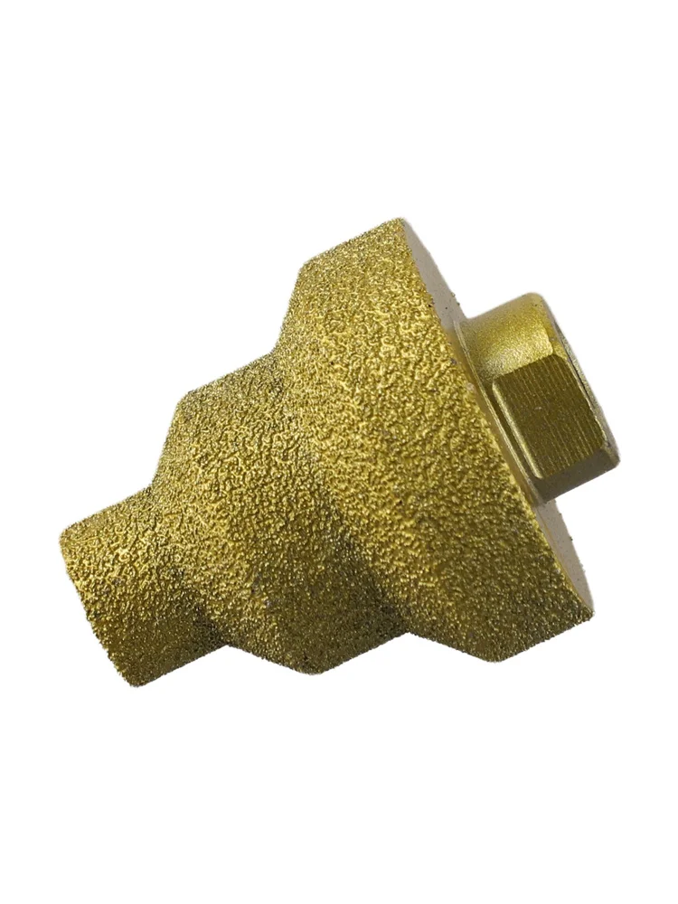 20 35 50mm Step Drill Bit Straight Flute Milling Gold Emery Hole Opener For Metal Marble Aluminum Woodworking Power Tools