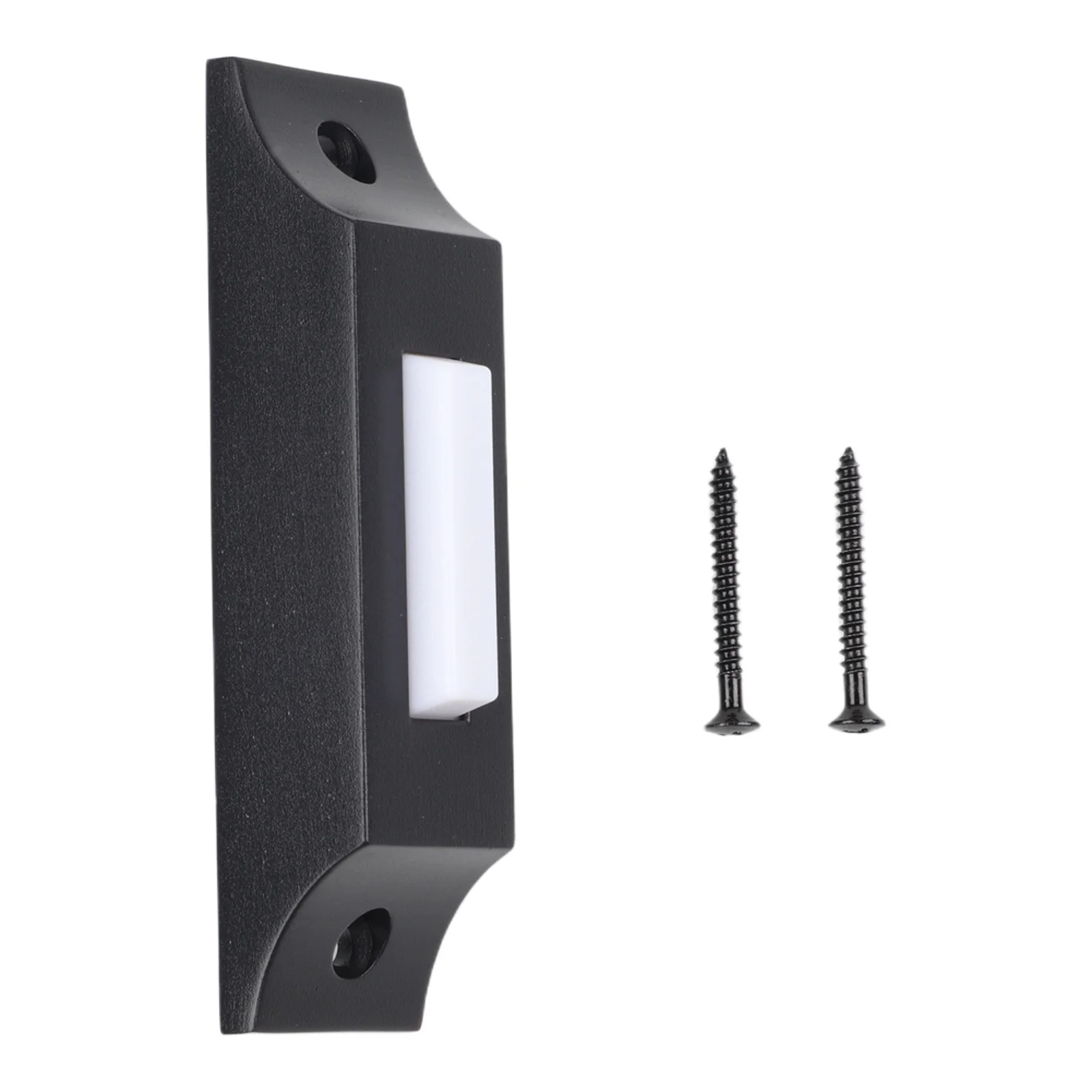 Metal Doorbell Push Button with Illuminated Light Feature Wall Mounted for Outdoor Use Reliable and Weatherproof Construction