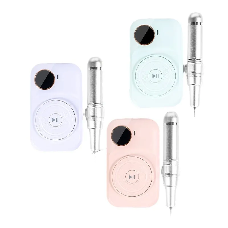 เครื่องตะไบเล็บไร้สายแบบพกพา 45000 รอบต่อนาที ชาร์จซ้ำได้ สำหรับทำเล็บมือและเล็บเท้าในร้านทำเล็บ