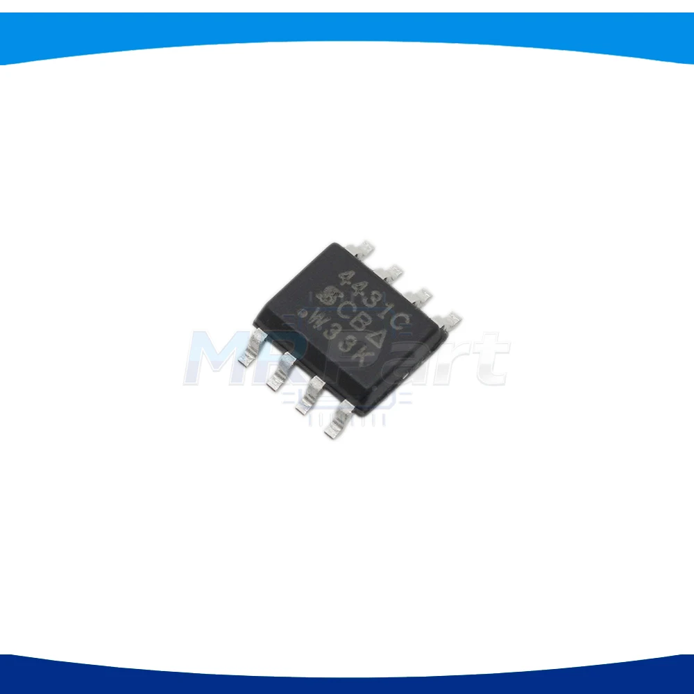 10pieces Original Factory 4431C MOSFET P-channel Withstand Voltage -30V Current -9A Field Effect Transistor SMD SI4431CDY-T1-GE3