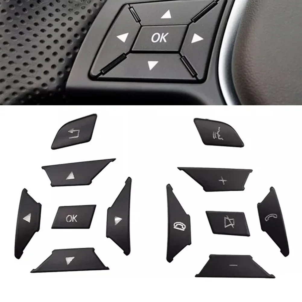 

Replacement Steering Buttons Steering Wheel Control Button Enhanced Functionality Sleek And Stylish Car Interior