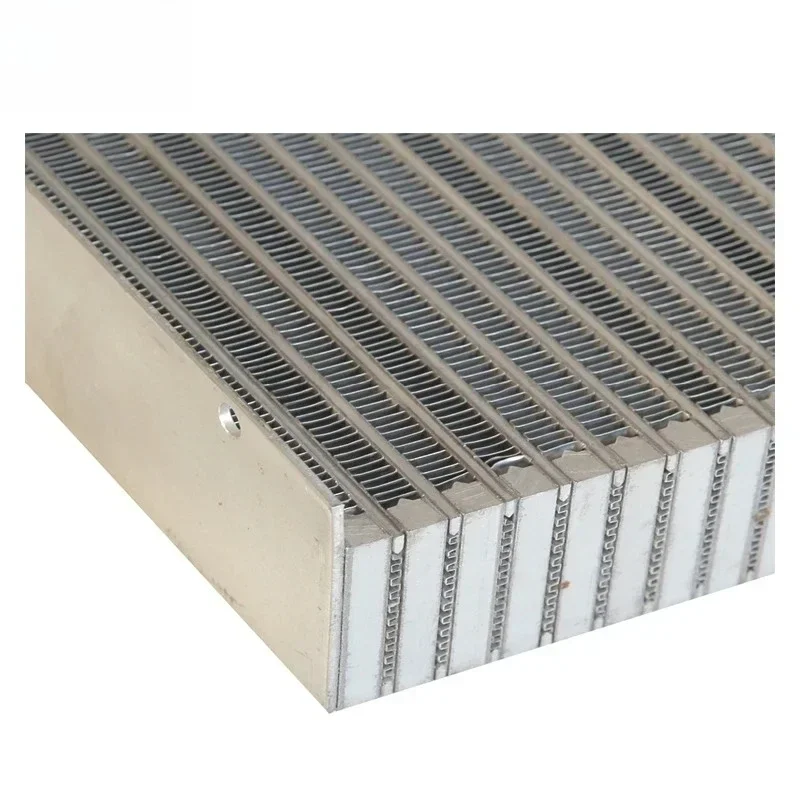 High performance aluminum automotive radiator core