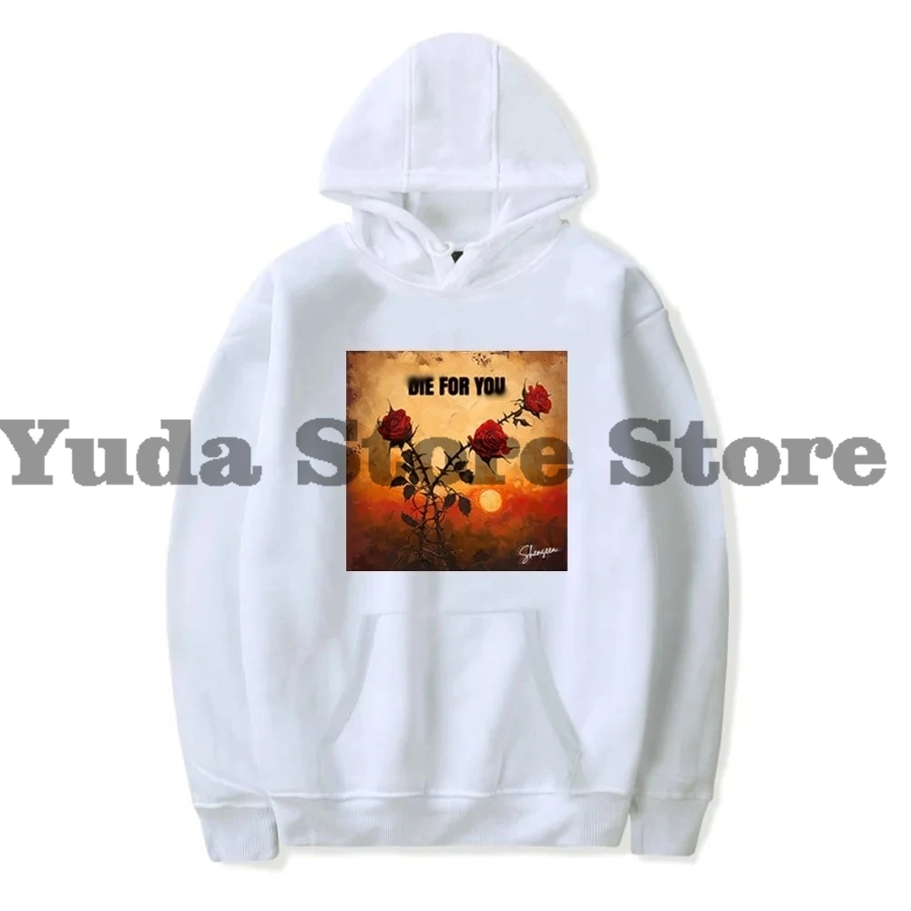 Shenseea Die For You Album Hoodie Streetwear Pullover Casual Sweatshirt Fashion Hoody