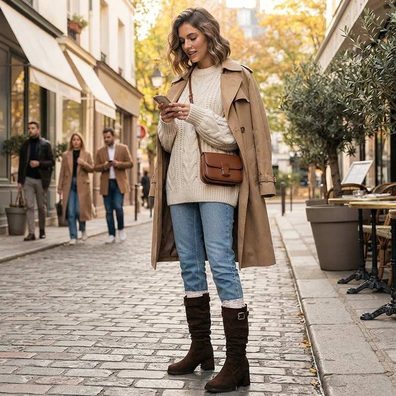 Stivali Lunghi Autunno Inverno - Street Fashion Rome 2026 recensione e prezzo