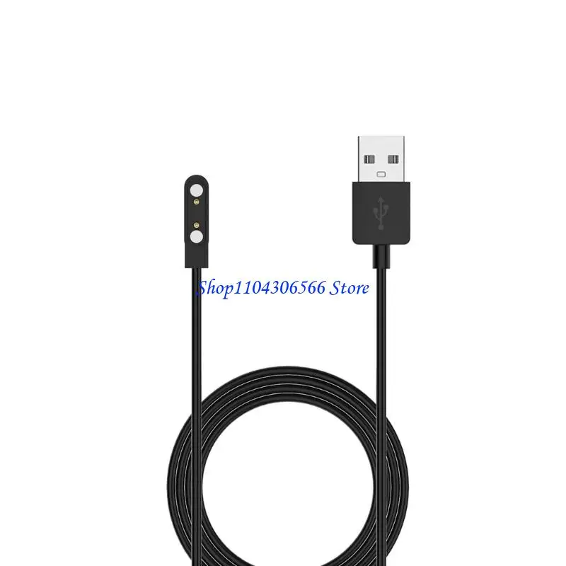 02DD USB 2Pin Power Cable Fast Charging Smartwatch Accessory for JrTrack 5