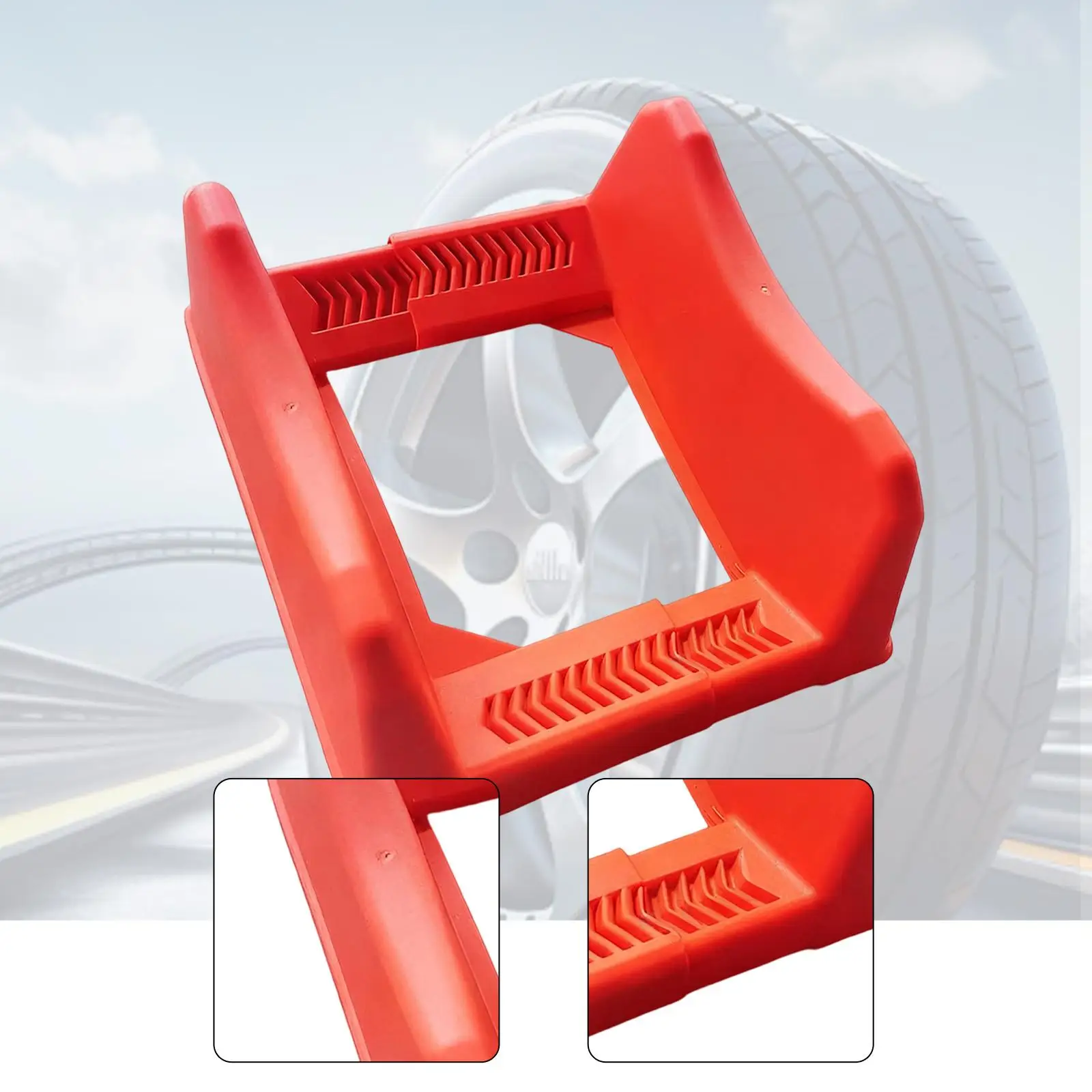 سيارة الإطارات عرض موقف عجلة عرض الرف المحمولة المنظمة الملحقات قابل للتعديل عرض عجلة حافة حامل للتنظيف #5