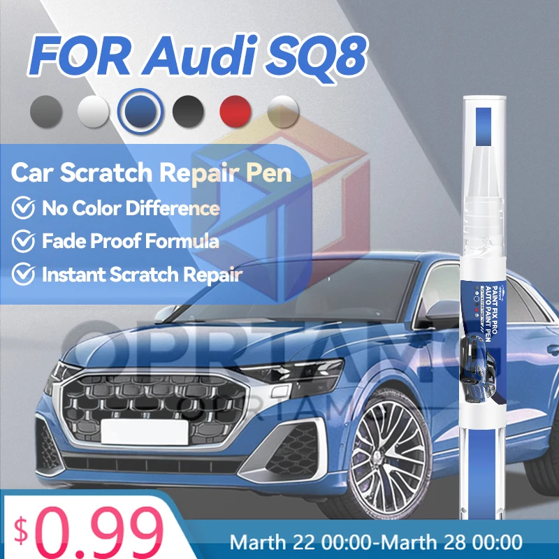 

Горячая новинка 2026: Комплект для быстрого и простого ремонта царапин на колесных дисках Audi SQ8 (краска для подкраски дисков)