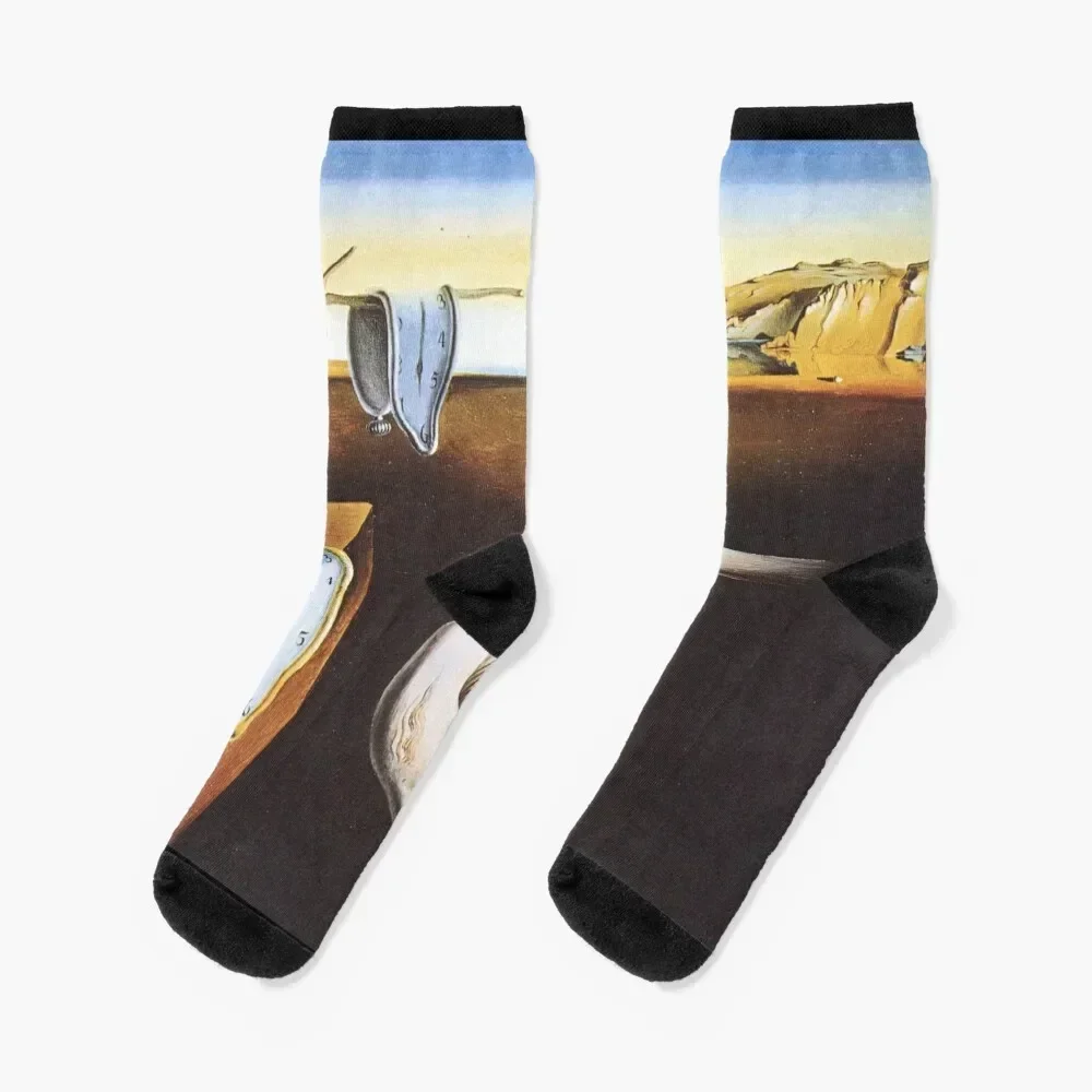 The Persistence Of Memory - Salvador Dali Socks winter christmas gifts compression floor Girl'S Socks Men's