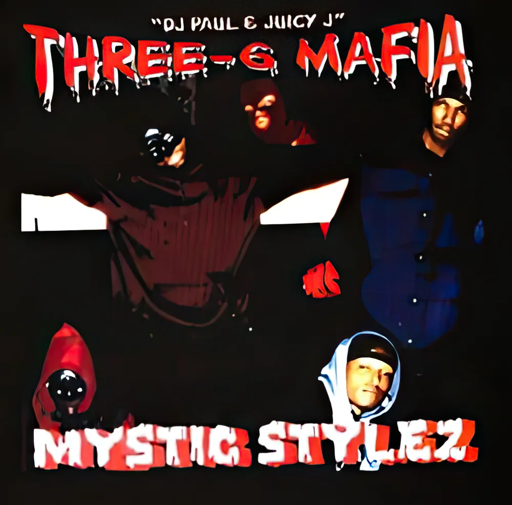 New Popular Three 6 Mafia Mystic Stylez Tour Shirt New Black S-2345L Shirt