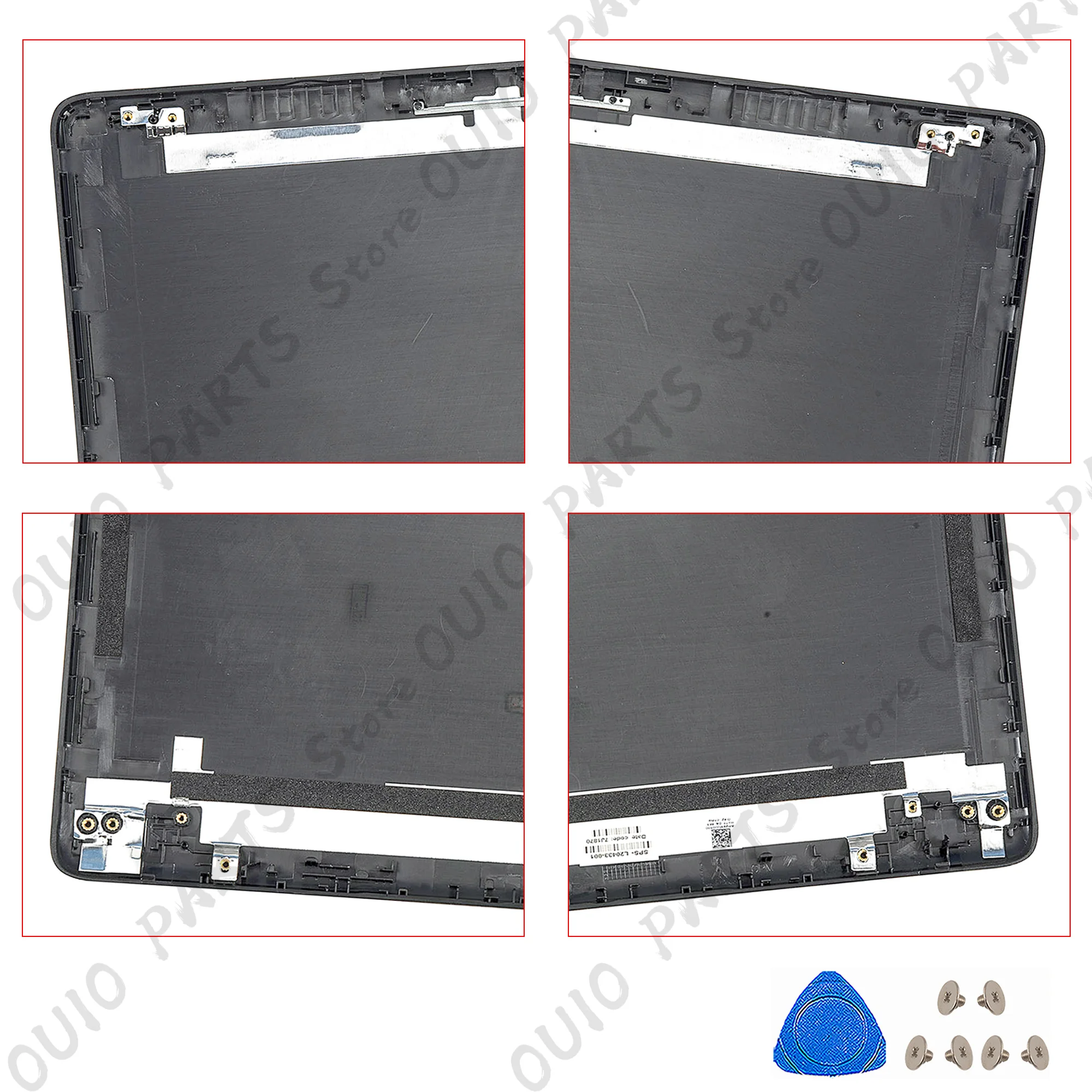 Parts For 250 G7 255 g7 15-DA 15-DB 15-DX TPN-C135/C136 Black Top Lid L20433/L50303 Frame Palmrest Lower PC Replacement