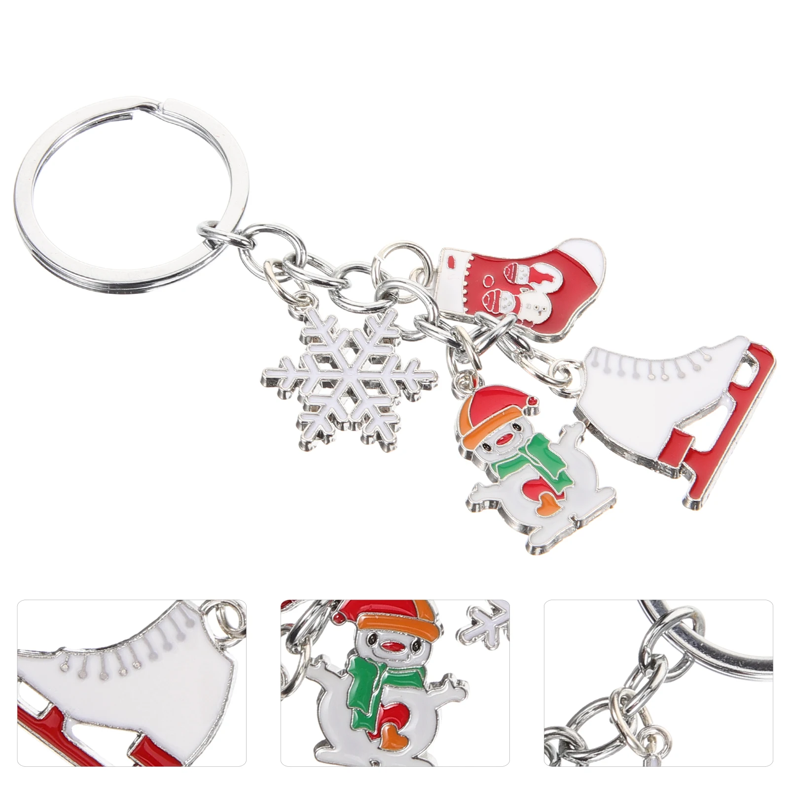 

Skate Keychain Charms for Bags Cute Zinc Alloy Accessories Purse Pendant Cartoon