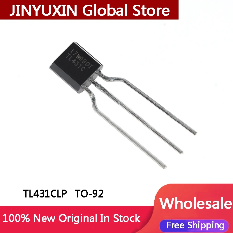 10-100Pcs TL431CLP TL431C TL431 TO-92 Adjustable Precision Parallel Regulator Chip Wholesale In Stock