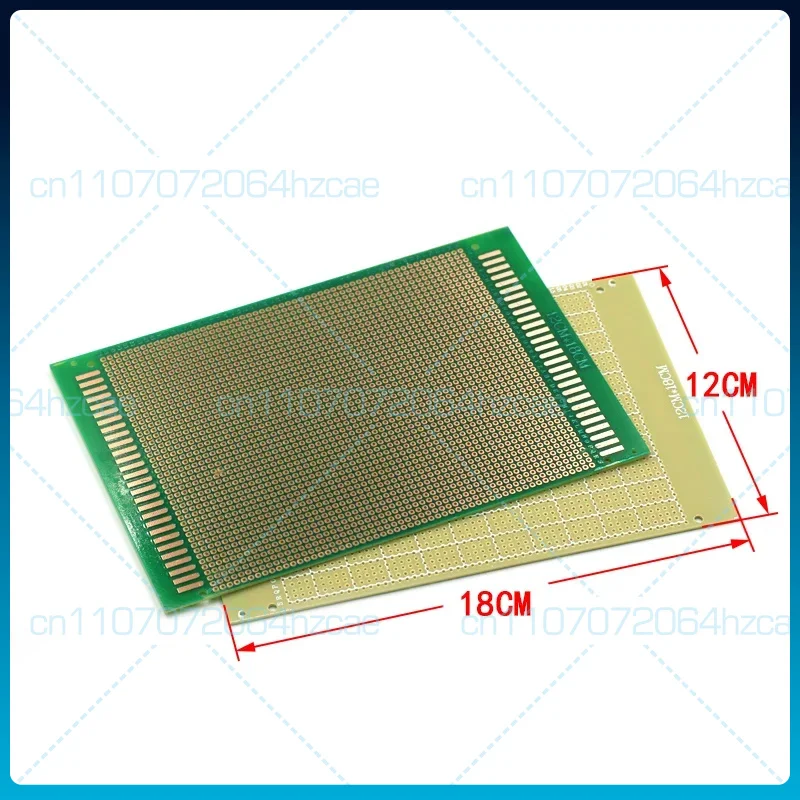 Universal circuit board PCB wiring board, 10*15 cm experimental board, with 9*15 soldering areas