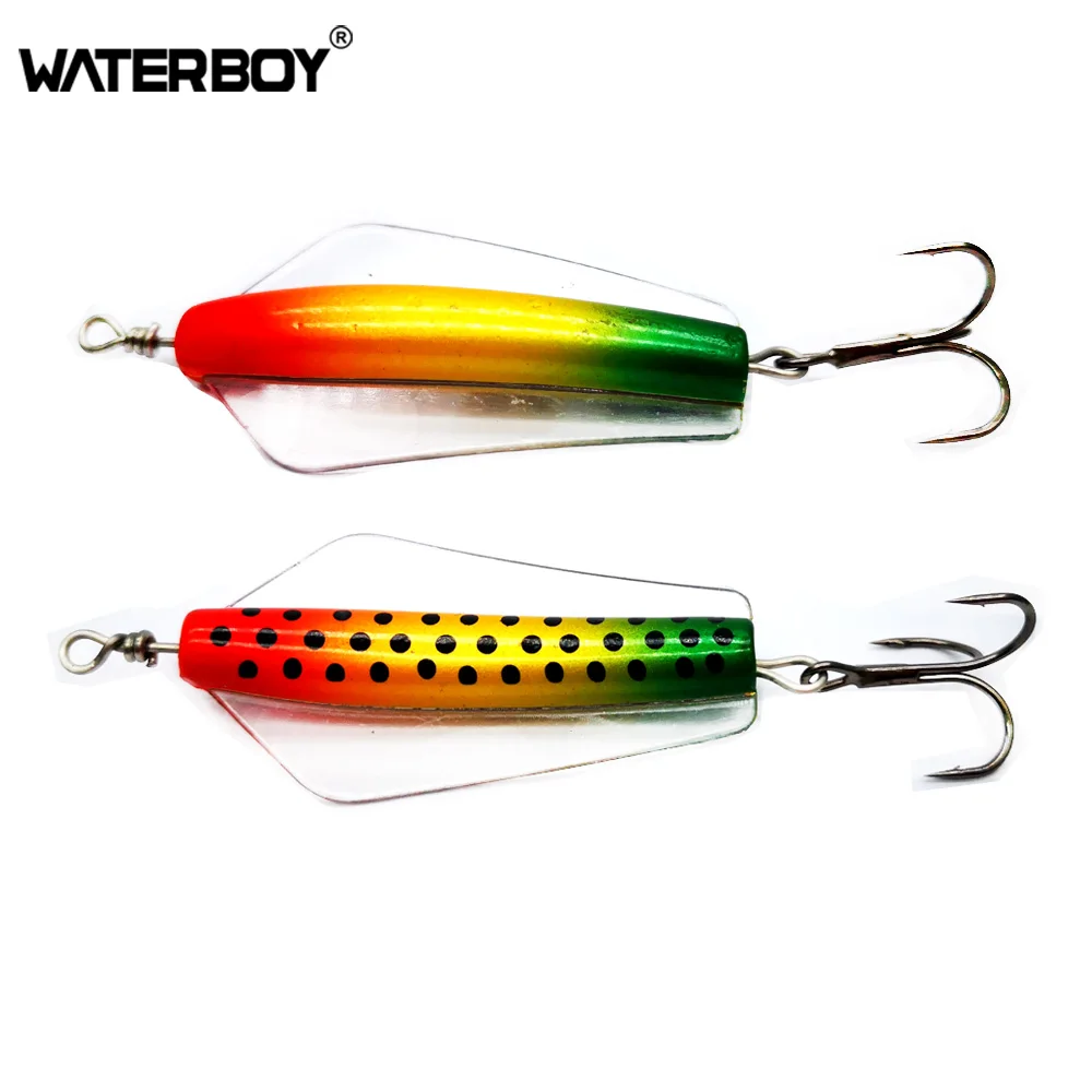 WATERBOY Devil Fishing Lure Salater Freshwater Canberra Killer Tasmanian Salmon Pike Walleye Bass Bait VIB Plastic Lake
