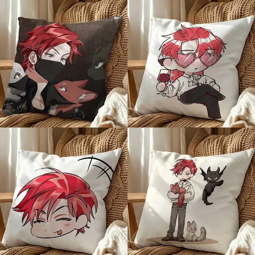 L-Lout of Comics Counts Family  Double-Sided Printed Cushion Cover Bedroom Bedside Sofa Pillow Case