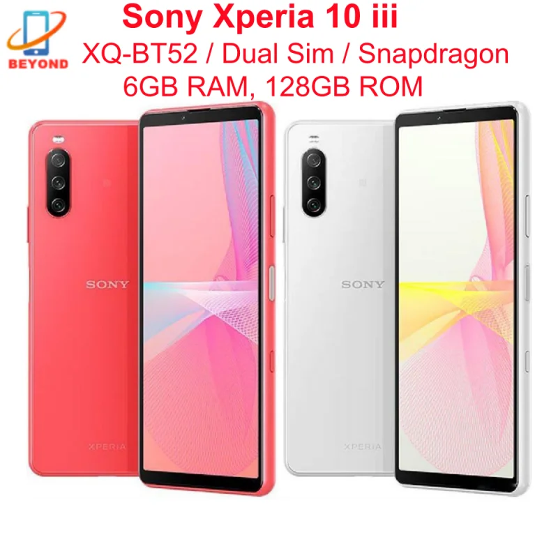 Xperia10 Ⅲ Sony Xperia 10 iii 10iii 5G Dual Sim XQ-BT52 6.0