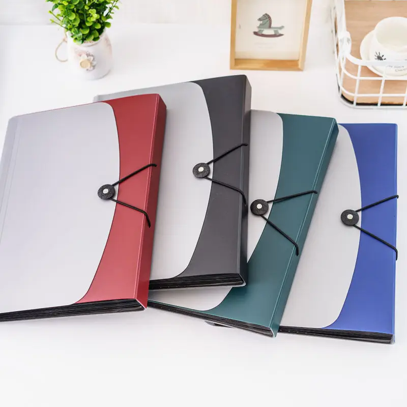 New Multi-layer Test Paper Bag Organ Bag A4 Data Storage Bag Student Office Portable Folder Office Stationery Office Accessories