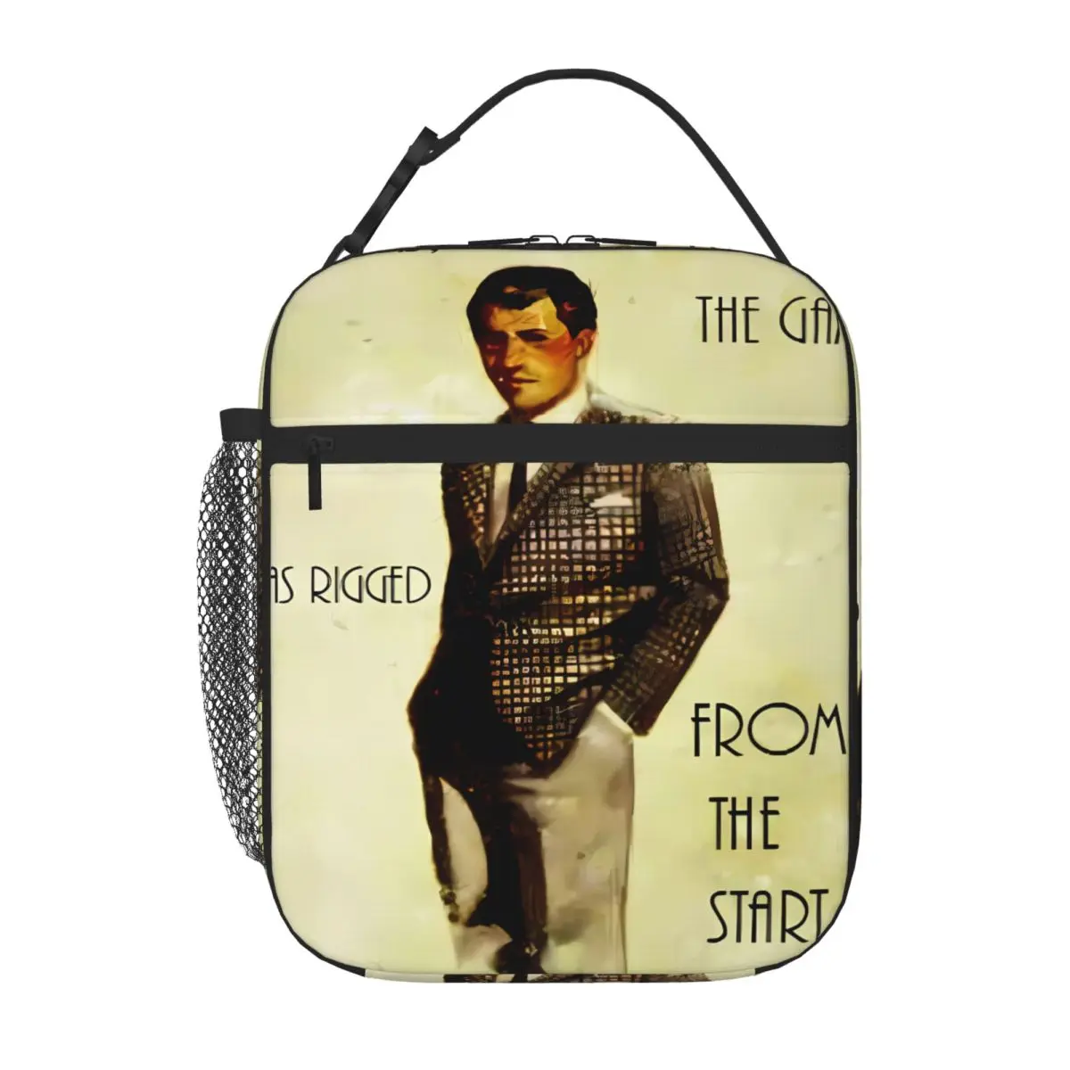 Bestselling New Vegas Benny - The Game Was Rigged From The Everyday Use Food Cooler Bag School Field Trip Durable Lunch Bag