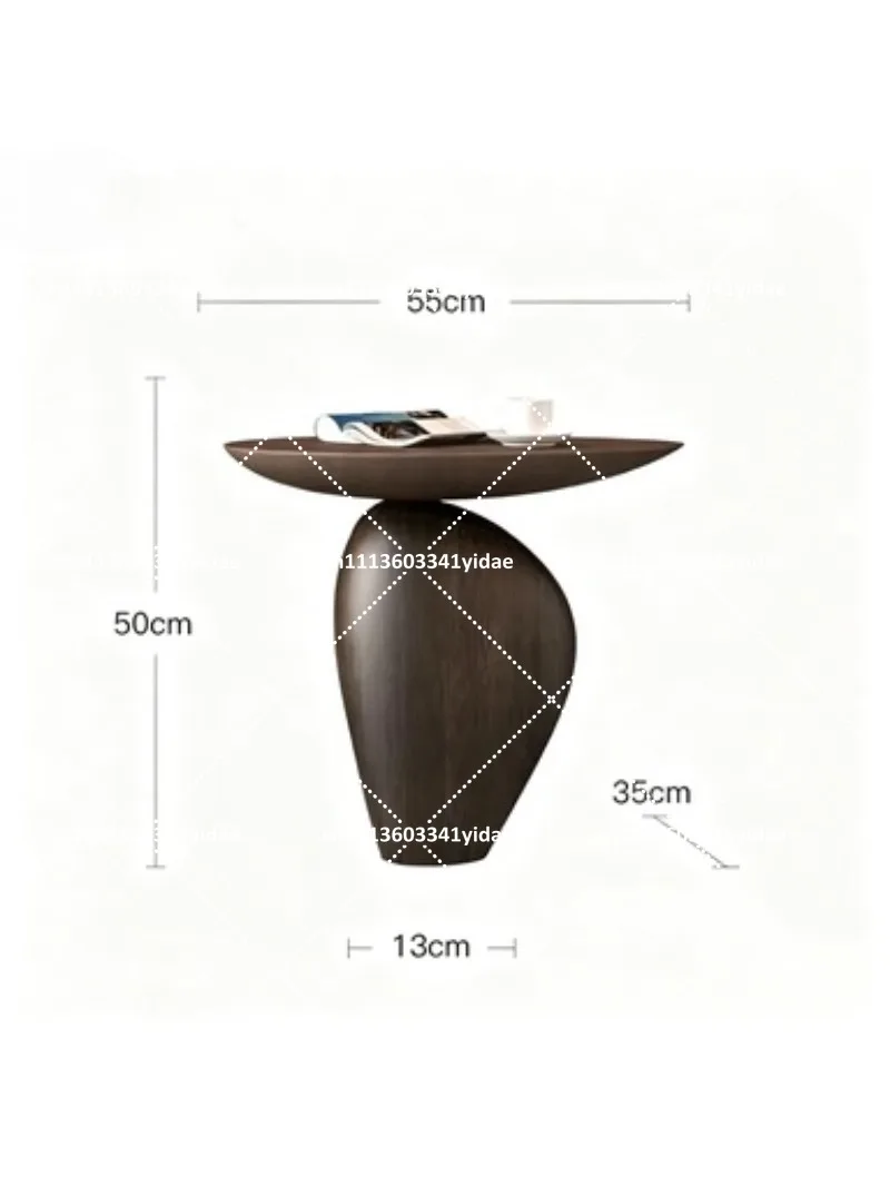 Nordic Cobblestone Side Table Coffee Table for Living Room Sofa Corner Decor Art Ornament Tea Table view 5