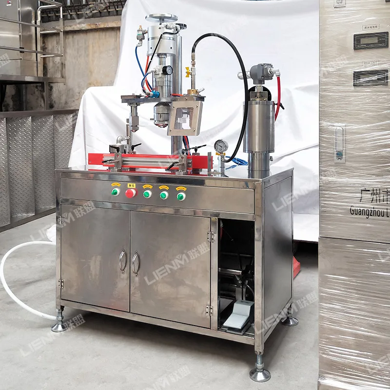 Aerosol Filling Machine Air Freshener Spray Filling Machine Aerosol Packing and Crimping Machine Stainless Steel 2ml