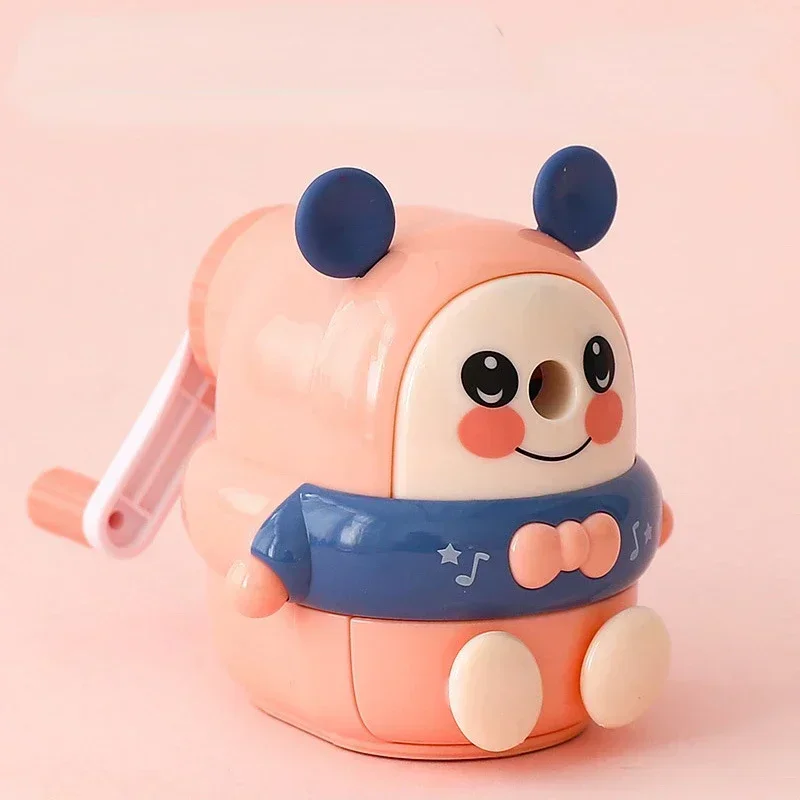 Cute Shape Cartoon Pencil Sharpener Adjustable Thickness Pencil Sharpener Children Pupils New Model 2024 Office School Supplies